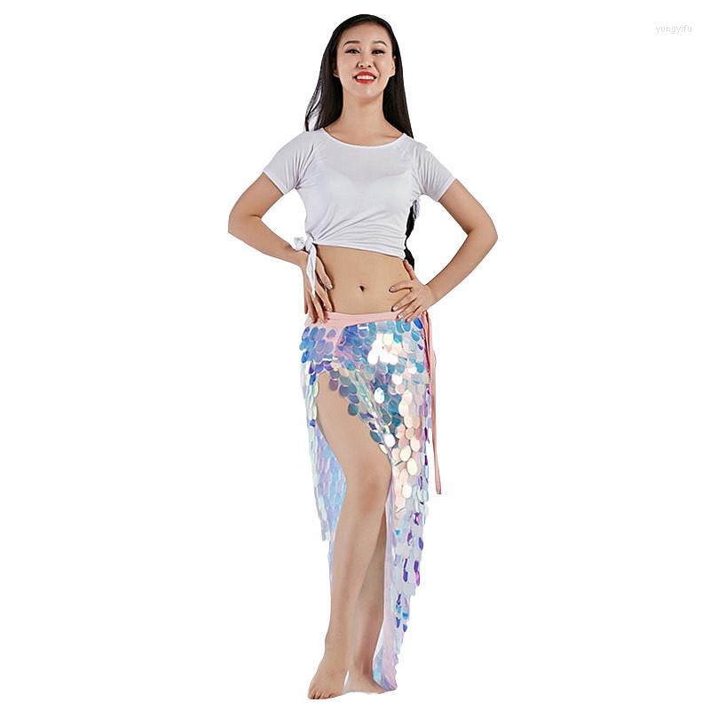 Stage Wear Fashion Women Belly Dance Spandex Stretchy Clothes Multicolor Squama Over-Skirt Sequins Hip Scarf, Picture shown 
Stage Wear Fashion Women Belly Dance Spandex Stretchy Clothes Multicolor Squama Over-Skirt Sequins Hip Scarf, Picture shown