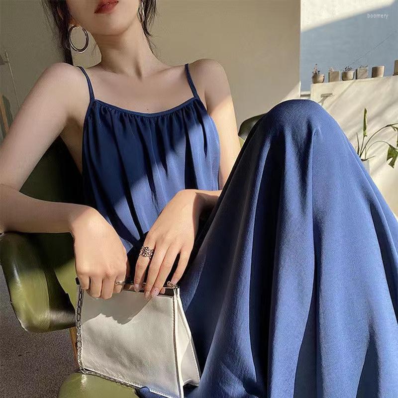 Casual Dresses Vintage Dress Women Chic Pure Holiday Summer Simple Sleeveless Backless Design Ladies Sundress Loose Maxi Vestido All-match, Blue
Casual Dresses Vintage Dress Women Chic Pure Holiday Summer Simple Sleeveless Backless Design Ladies Sundress Loose Maxi Vestido All-match, Blue