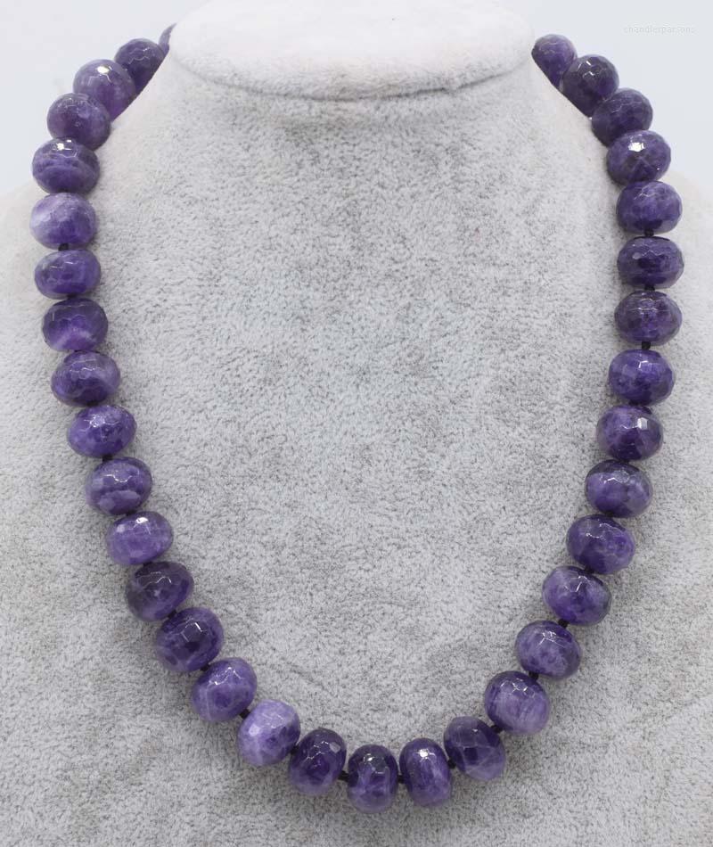 Chains ! Purple Amethyst Roundel Faceted 14 10mm 18" Necklace Nature FPPJ Wholesale
Chains ! Purple Amethyst Roundel Faceted 14 10mm 18" Necklace Nature FPPJ Wholesale