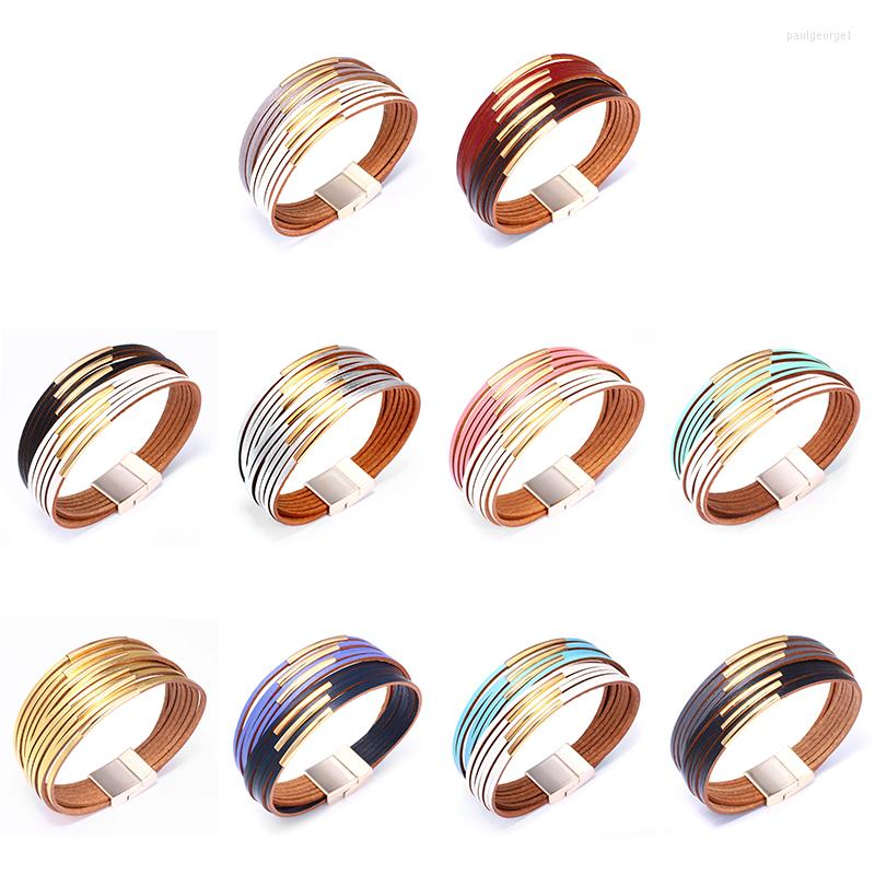 Charm Bracelets Boho Mint Leather For Women 2023 Fashion Ladies Slim Strips Multilayer Wide Wrap Bracelet Female Jewelry Gift
Charm Bracelets Boho Mint Leather For Women 2023 Fashion Ladies Slim Strips Multilayer Wide Wrap Bracelet Female Jewelry Gift