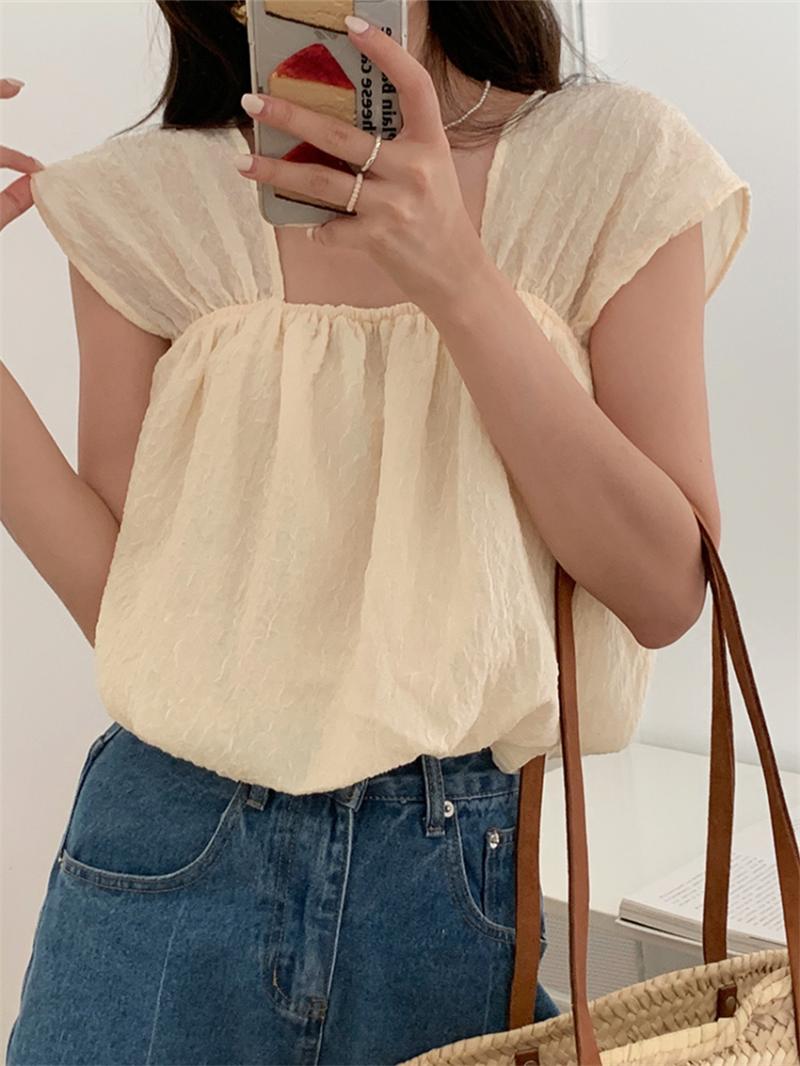 Women's Blouses & Shirts Alien Kitty OL 2023 Close Waist Solid Tops Women Slim Summer Sleeveless Stylish Sweet Lady Casual Sexy Chic, Yellow
Women's Blouses & Shirts Alien Kitty OL 2023 Close Waist Solid Tops Women Slim Summer Sleeveless Stylish Sweet Lady Casual Sexy Chic, Yellow