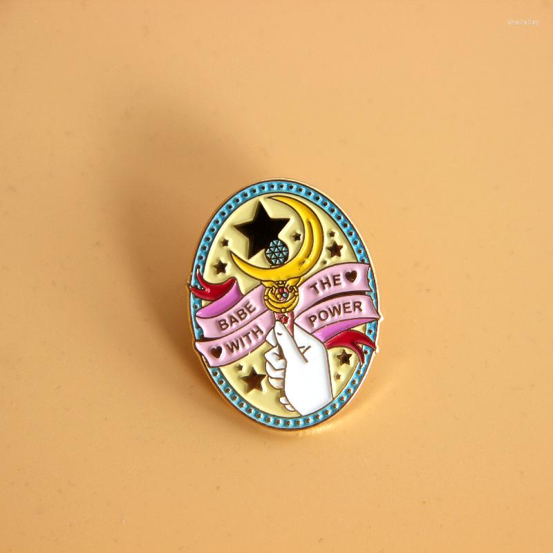 Brooches Anime Peripheral Japanese Beauty Warrior Brooch Hat Word Clothes Bag Lapel Pin Badge Jewelry Art Gift For Friends
Brooches Anime Peripheral Japanese Beauty Warrior Brooch Hat Word Clothes Bag Lapel Pin Badge Jewelry Art Gift For Friends