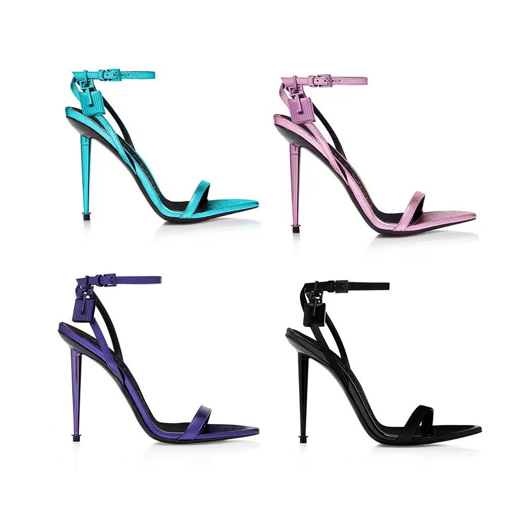 Ankle Strap stiletto Sandals Women's Pumps Padlock Pendant Pointed Open Toe Dress Shoes Luxury Designer High Heel Shoes Factory footwear With box, Blue
Ankle Strap stiletto Sandals Women's Pumps Padlock Pendant Pointed Open Toe Dress Shoes Luxury Designer High Heel Shoes Factory footwear With box, Blue