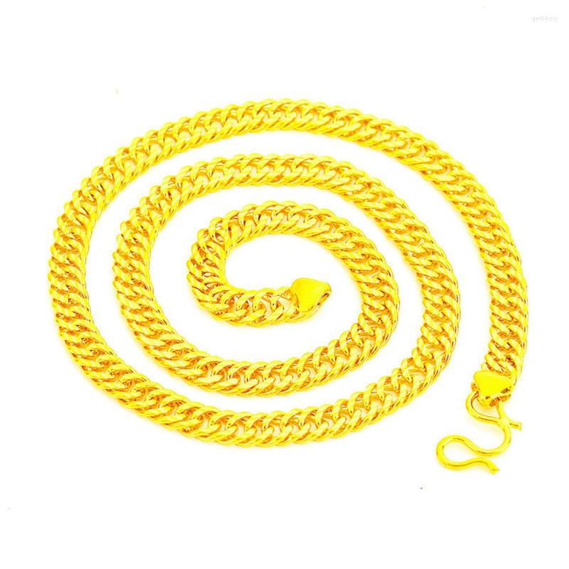 Chains Wholesale Korean 2023 Fashion Man Women Party Birthday Wedding Gifts Real 24K Gold Curb Cuban Choker Necklace Collier
Chains Wholesale Korean 2023 Fashion Man Women Party Birthday Wedding Gifts Real 24K Gold Curb Cuban Choker Necklace Collier