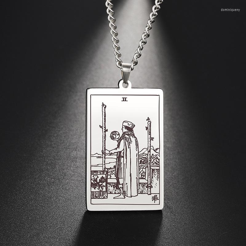 Pendant Necklaces Styles Wands Tarot Card Vintage Amulet Necklace Link Chain Talisman Stainless Steel Jewelry Golden Black
Pendant Necklaces Styles Wands Tarot Card Vintage Amulet Necklace Link Chain Talisman Stainless Steel Jewelry Golden Black