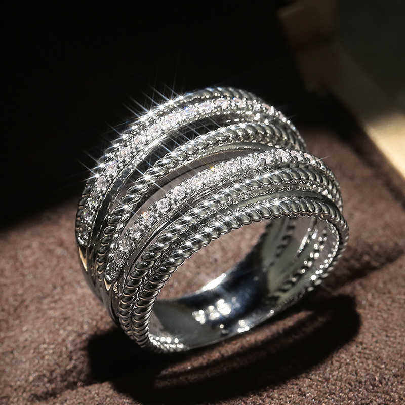 Band Rings Huitan Luxury Cross Bridal Marriage Rings Special-interested Dazzling Crystal CZ Stone Simple Stylish Women Trendy Jewelry Rings G230317
Band Rings Huitan Luxury Cross Bridal Marriage Rings Special-interested Dazzling Crystal CZ Stone Simple Stylish Women Trendy Jewelry Rings G230317