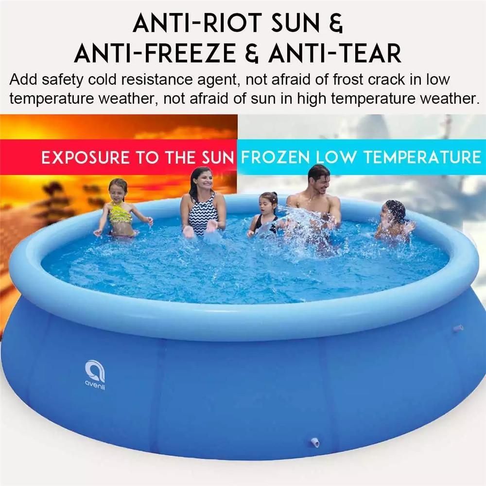 Large Family Inflatable Pool Thickened PVC Garden Home Paddling Yard Play Swimming Cool Center For Adult Kids
Large Family Inflatable Pool Thickened PVC Garden Home Paddling Yard Play Swimming Cool Center For Adult Kids
