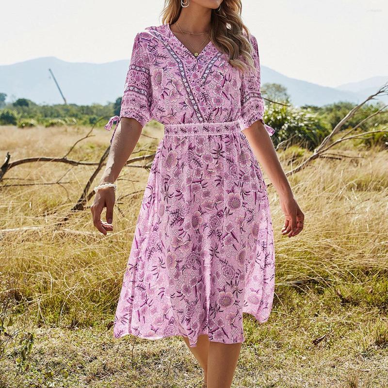 Party Dresses Women Rayon Casual Summer Holiday Vacation Women' Clothing Bohemian Beach Dress Woman, Green
Party Dresses Women Rayon Casual Summer Holiday Vacation Women' Clothing Bohemian Beach Dress Woman, Green