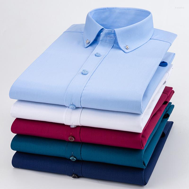 Men's Casual Shirts Bamboo-fiber Drill Button Mens Social Elegant Long Sleeve Luxury Formal Shirt Comfortable-Soft Business Designer Clothes, Ld-1916
Men's Casual Shirts Bamboo-fiber Drill Button Mens Social Elegant Long Sleeve Luxury Formal Shirt Comfortable-Soft Business Designer Clothes, Ld-1916