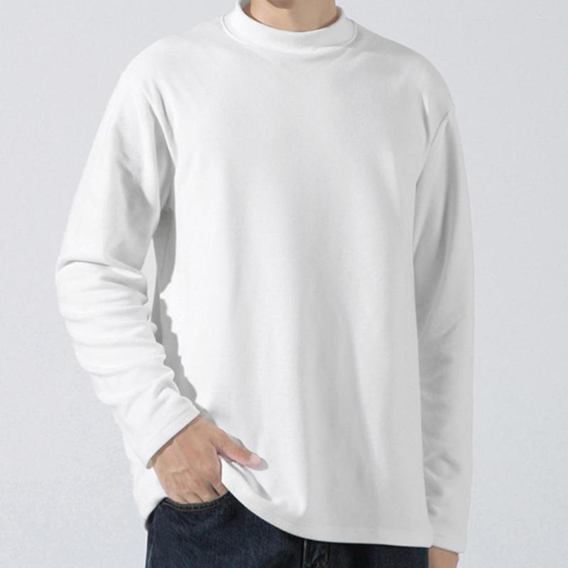 Men's T Shirts Stylish Men Spring Top Solid Color Friendly To Skin T-shirt Basic, Black 
Men's T Shirts Stylish Men Spring Top Solid Color Friendly To Skin T-shirt Basic, Black