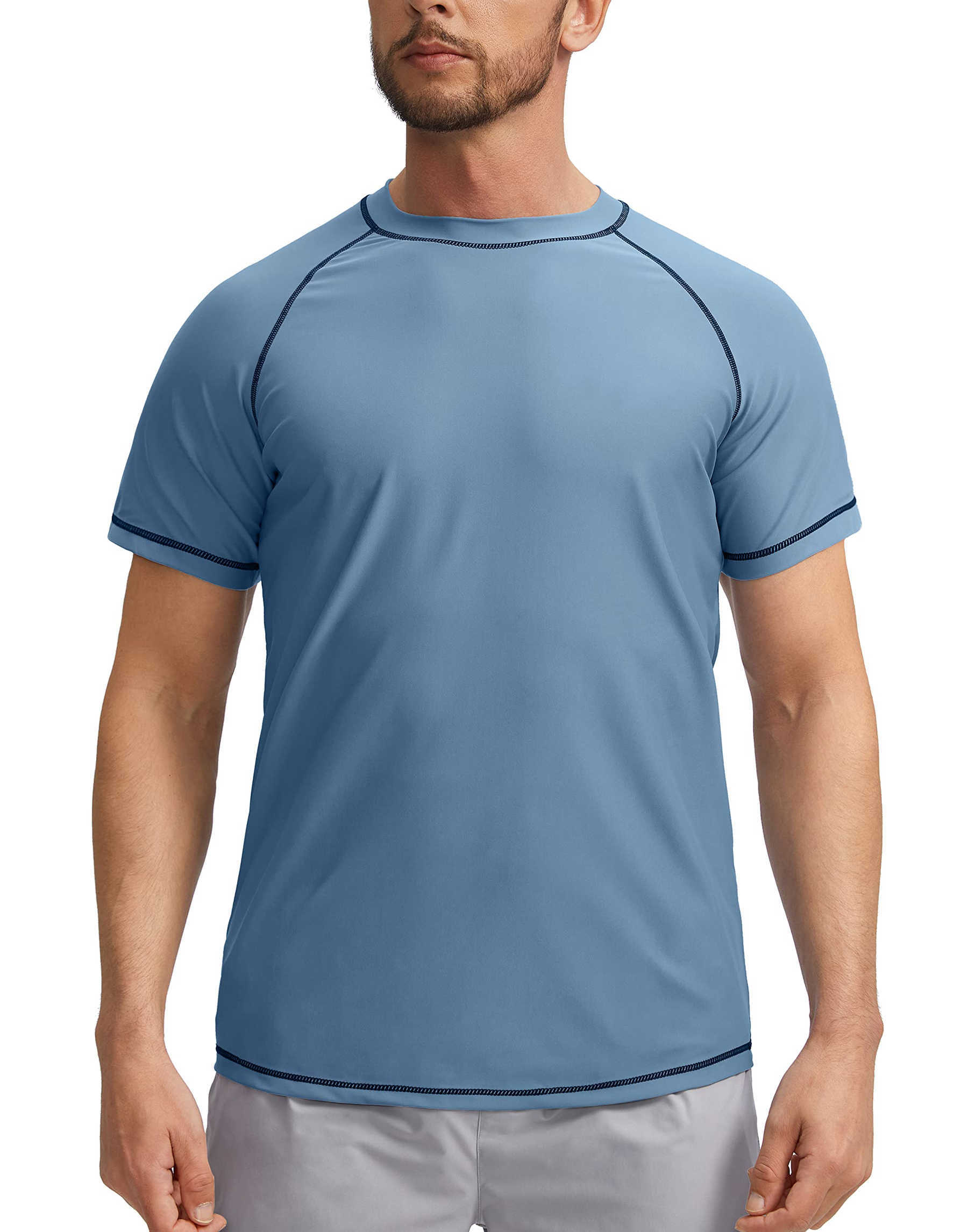 T-shirt for men sport oversized t shirt fanshion clothing men's t-shirt short sleeve for men Sun protection t-shirts quick dry ShirtQPSD, White
T-shirt for men sport oversized t shirt fanshion clothing men's t-shirt short sleeve for men Sun protection t-shirts quick dry ShirtQPSD, White
