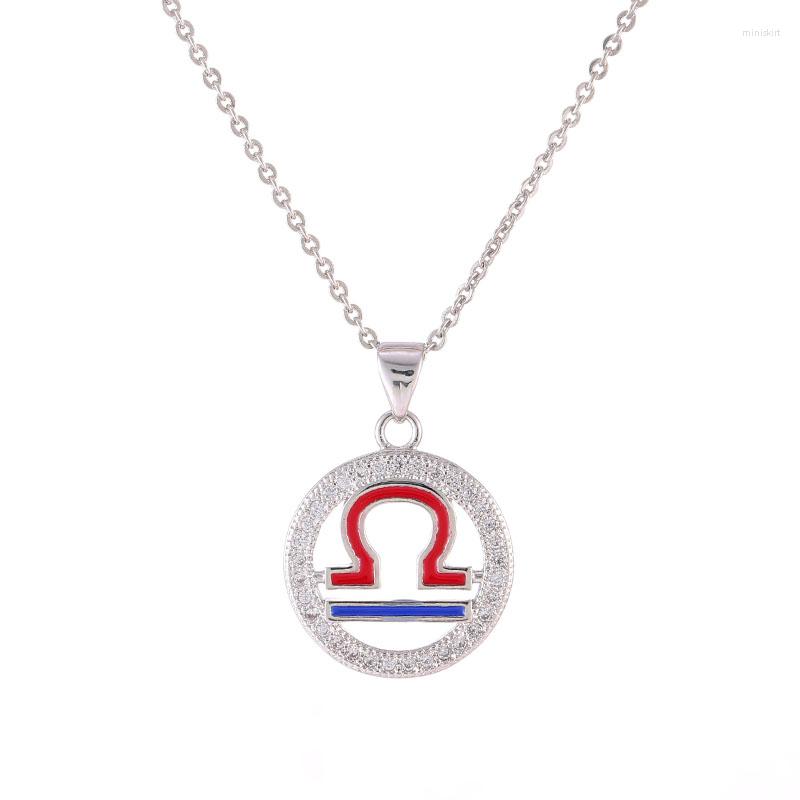 Pendant Necklaces 2023 Christmas Gifts Wholesale Enamel Constellation Round Suspension Zodiac Chocker Gold Chains Women Fashion
Pendant Necklaces 2023 Christmas Gifts Wholesale Enamel Constellation Round Suspension Zodiac Chocker Gold Chains Women Fashion
