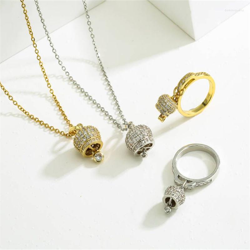 Chains HECHENG Bell Necklace Lovely Cute Small Ring Jewelry Enamel Charm For Women Girls Wholesale
Chains HECHENG Bell Necklace Lovely Cute Small Ring Jewelry Enamel Charm For Women Girls Wholesale