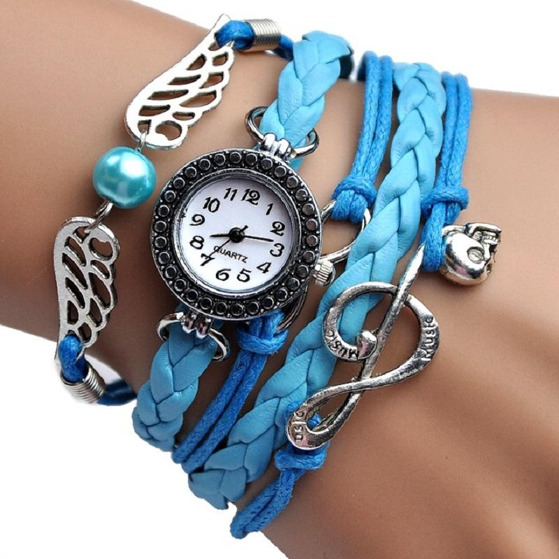Wristwatches Fashion Angel Wings MUSIC Bracelet Watch Women Parcords PU Leather Shammy Gift Rhinestone Wristwatch Geneva StyleWristwatches W, Blue
Wristwatches Fashion Angel Wings MUSIC Bracelet Watch Women Parcords PU Leather Shammy Gift Rhinestone Wristwatch Geneva StyleWristwatches W, Blue