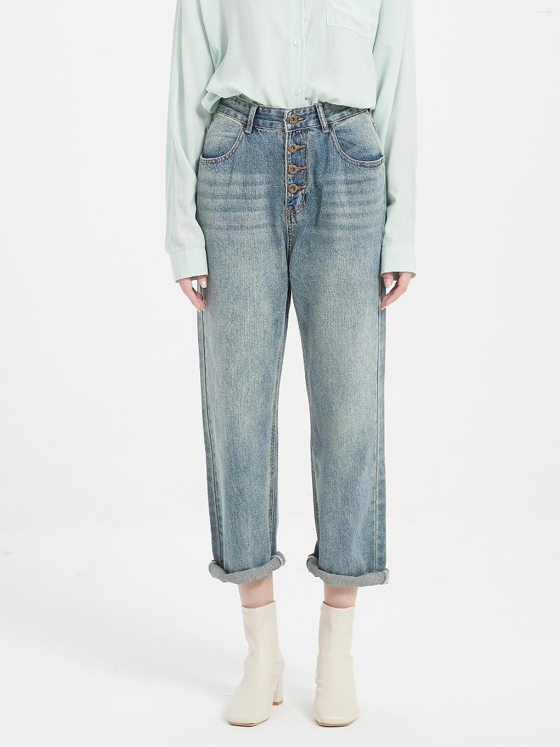 Women's Jeans High Waist Straight Women Vintage Boyfriend Button Up Loose Denim Pants Summer 2023 Streetwear, Blue
Women's Jeans High Waist Straight Women Vintage Boyfriend Button Up Loose Denim Pants Summer 2023 Streetwear, Blue