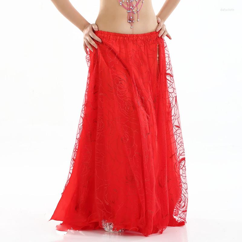 Stage Wear 9 Colors Women Belly Dance Clothes Full Circle Maxi Skirt Side Split Long 2 Layers Skirts Rose, Green
Stage Wear 9 Colors Women Belly Dance Clothes Full Circle Maxi Skirt Side Split Long 2 Layers Skirts Rose, Green