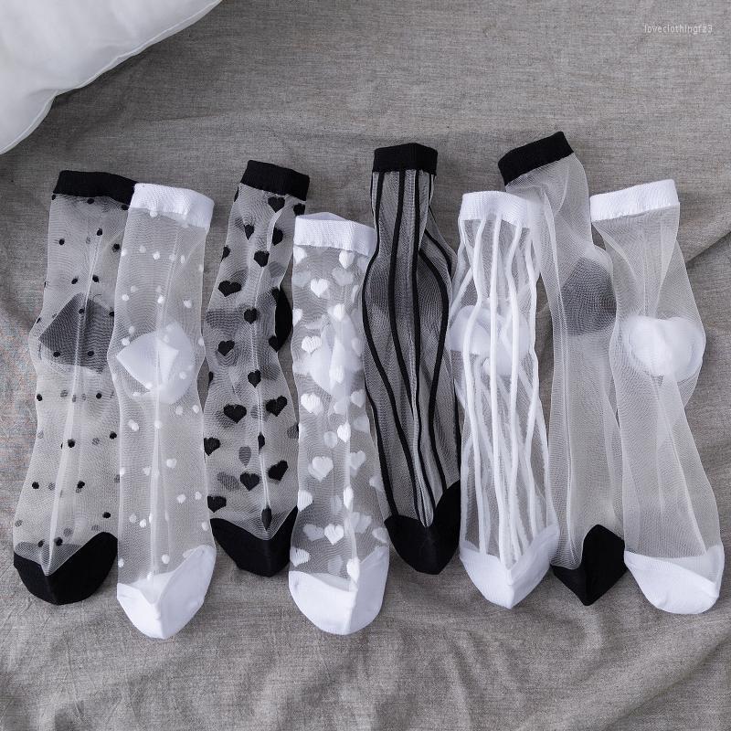 Women Socks Sexy Lace Summer Ultra-thin Transparent Mesh Fishnet Short Harajuku Casual Breathable Black White Crew, 10
Women Socks Sexy Lace Summer Ultra-thin Transparent Mesh Fishnet Short Harajuku Casual Breathable Black White Crew, 10