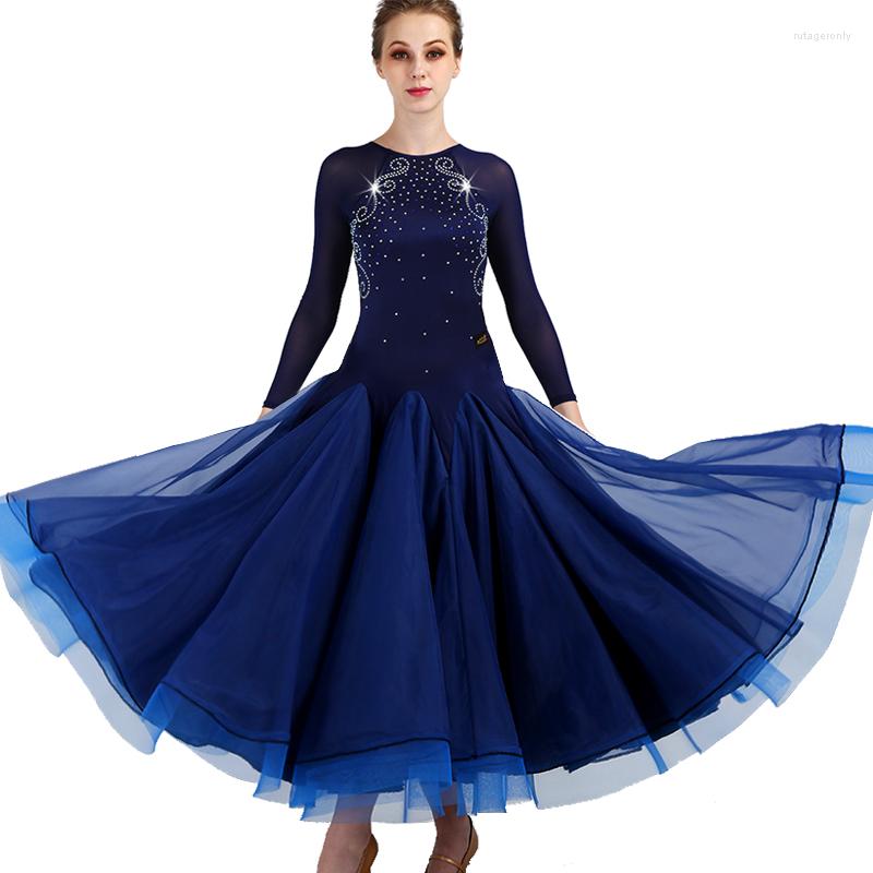 Stage Wear Ballroom Dance Dresses Ladies Long Sleeve Backless Waltz Dancing Costumes Women Girl's Competition Dress, Other colors
Stage Wear Ballroom Dance Dresses Ladies Long Sleeve Backless Waltz Dancing Costumes Women Girl's Competition Dress, Other colors