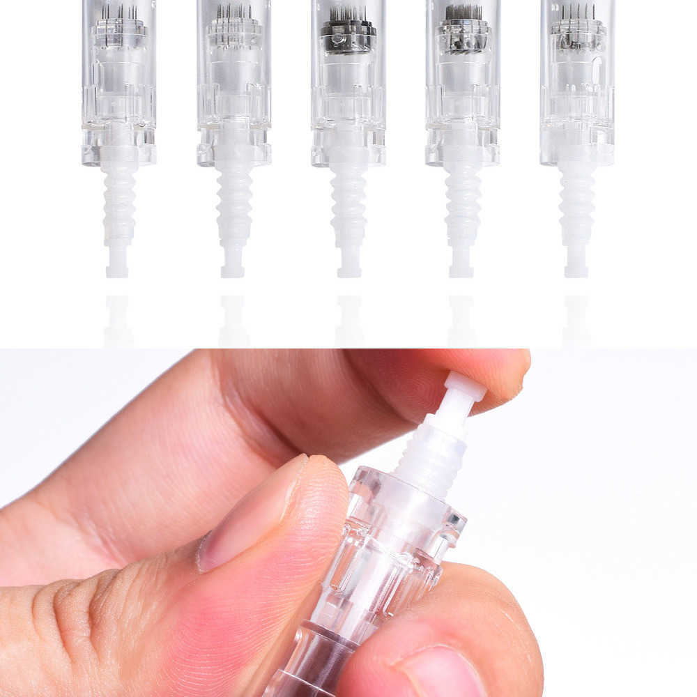 10/50pcs M7 M5 Derma Pen Transparent Bayonet Cartridge Replacement Microneedling Tattoo Needles Nano MicroNe
10/50pcs M7 M5 Derma Pen Transparent Bayonet Cartridge Replacement Microneedling Tattoo Needles Nano MicroNe