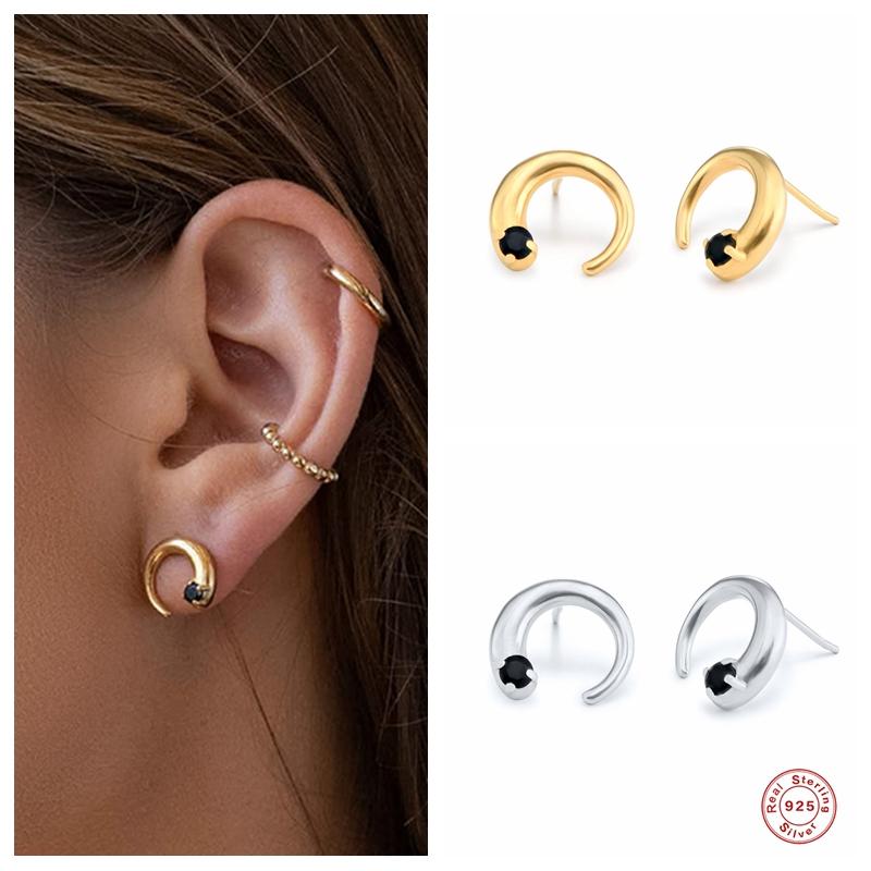 Stud Earrings Aide 925 Sterling Silver Romantic Lovely Tiny Diamond Moon For Women Girls Gift Cubic Zirconia Jeweled Ear StudStud
Stud Earrings Aide 925 Sterling Silver Romantic Lovely Tiny Diamond Moon For Women Girls Gift Cubic Zirconia Jeweled Ear StudStud