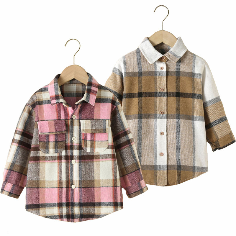 Kids Shirts Autumn Winter Baby Girl Boy Shirt Plaid Classic Kids Boys Clothes Children Shirts Casual Outfits Thick Warm Country Style School 230317, Gold
Kids Shirts Autumn Winter Baby Girl Boy Shirt Plaid Classic Kids Boys Clothes Children Shirts Casual Outfits Thick Warm Country Style School 230317, Gold
