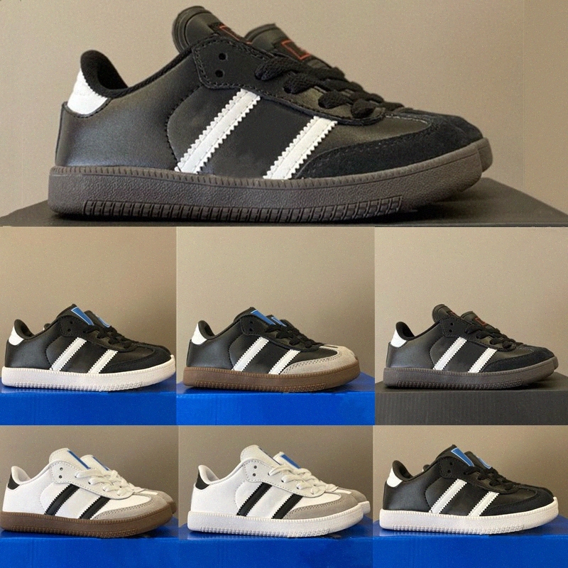 Kids Shoes Youth Samba toddlers boys girls Sneakers children kid baby Sports Series infants Skate Black White Boy Girl Trainers size 24-37 M908#
Kids Shoes Youth Samba toddlers boys girls Sneakers children kid baby Sports Series infants Skate Black White Boy Girl Trainers size 24-37 M908#