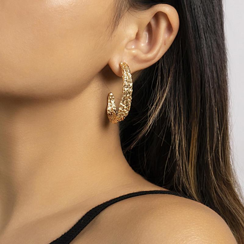 Hoop Earrings Oversize Gold Plated Earring Vintage Simple Thick Round Circle Metal For Women Punk Hiphop Jewelry Brincos
Hoop Earrings Oversize Gold Plated Earring Vintage Simple Thick Round Circle Metal For Women Punk Hiphop Jewelry Brincos
