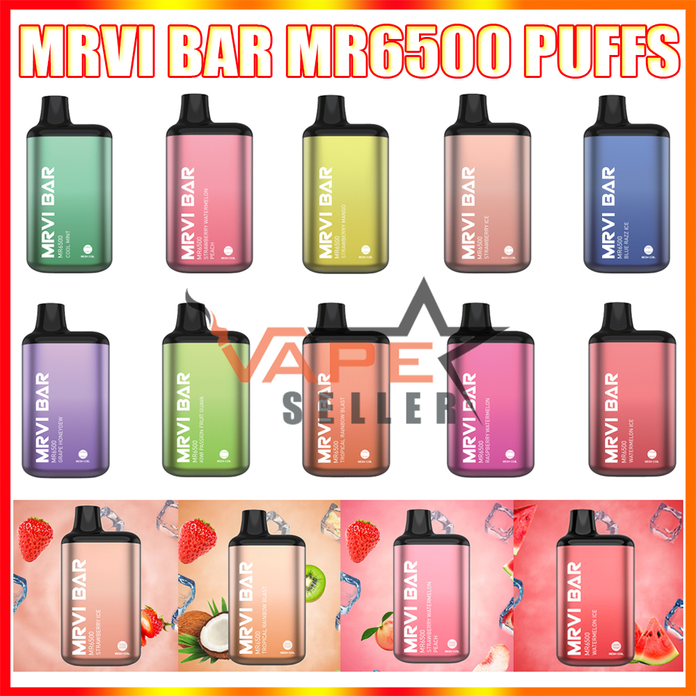 Original MRVI BAR 6500 Puffs Disposable Vape Pen E Cigarette With Rechargeable 600mAh Battery 13ml Prefilled Pod Carts 6500 Puff Bars VS Elf Lost Mary Box
Original MRVI BAR 6500 Puffs Disposable Vape Pen E Cigarette With Rechargeable 600mAh Battery 13ml Prefilled Pod Carts 6500 Puff Bars VS Elf Lost Mary Box