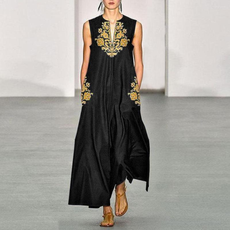 Casual Dresses Women Neck Daily Floral Size V Vintage Dress Sleeveless Maxi Printed Women's, Navy
Casual Dresses Women Neck Daily Floral Size V Vintage Dress Sleeveless Maxi Printed Women's, Navy