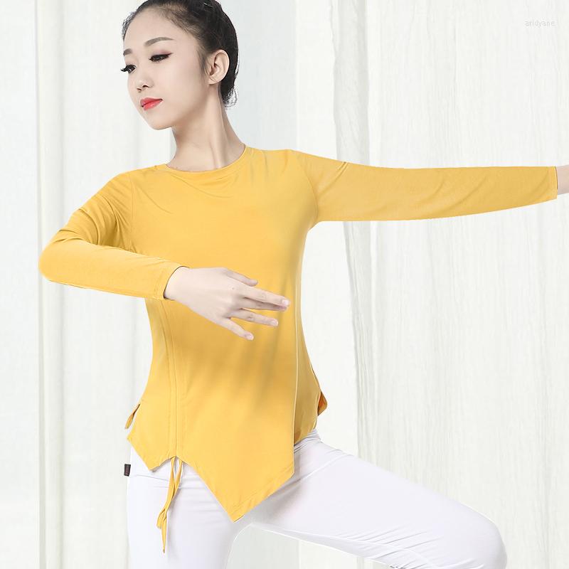 Stage Wear D0807 Ballroom Dancing Blouse Women's Modal Long-sleeved Upper Garment Body Classical Modern Dance Exercise Shirt Rave Outfit, Pinkb
Stage Wear D0807 Ballroom Dancing Blouse Women's Modal Long-sleeved Upper Garment Body Classical Modern Dance Exercise Shirt Rave Outfit, Pinkb