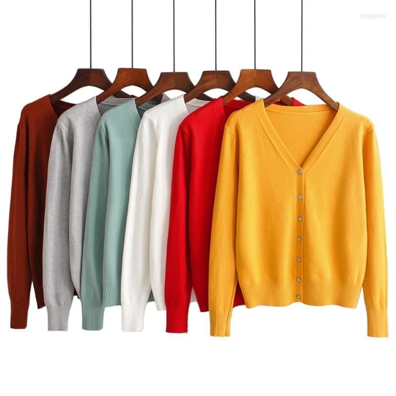 Women's Knits Cashmere Sweater Cardigan Women Autumn Winter V Neck Single Breasted Loose Short Sweet Long Sleeve Knitting Top, Pink
Women's Knits Cashmere Sweater Cardigan Women Autumn Winter V Neck Single Breasted Loose Short Sweet Long Sleeve Knitting Top, Pink