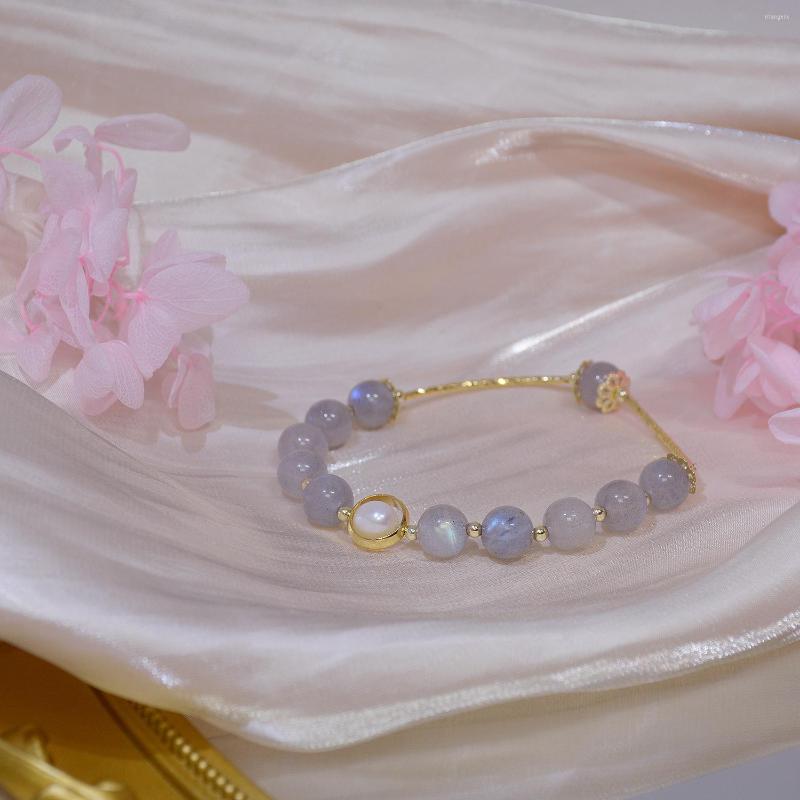 Strand 16cm Bracelet Natural Moonstone Temperament Beaded Beautiful 14k Gold Elastic For Women
Strand 16cm Bracelet Natural Moonstone Temperament Beaded Beautiful 14k Gold Elastic For Women