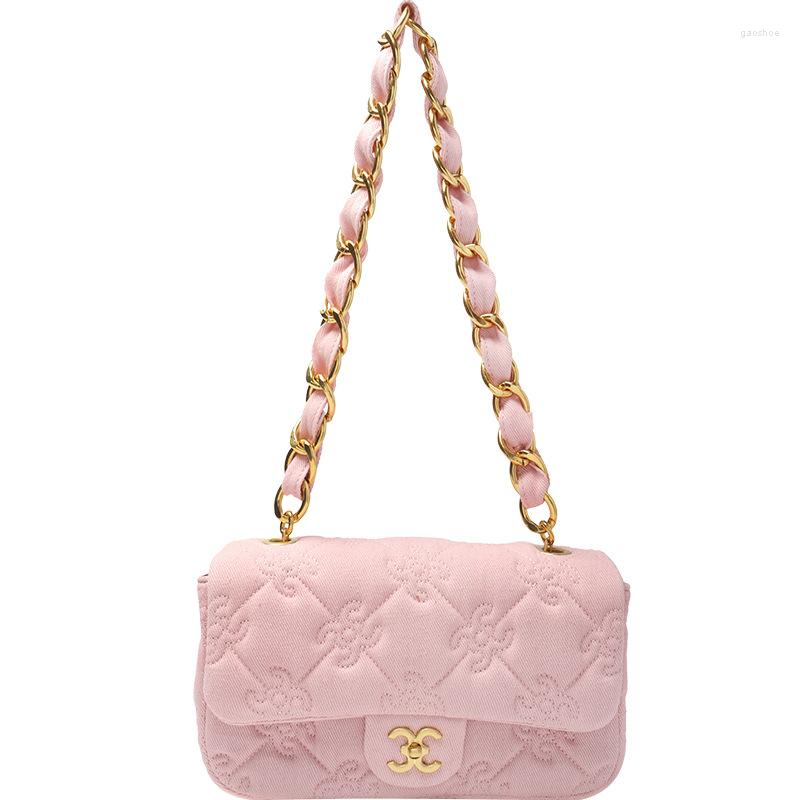 Evening Bags Women Luxury Designer Chian Handbag Female Embroidery Large Capacity Shoulder Tote Fashion Denim Messenger Bag Ladies Purse, Beige
Evening Bags Women Luxury Designer Chian Handbag Female Embroidery Large Capacity Shoulder Tote Fashion Denim Messenger Bag Ladies Purse, Beige