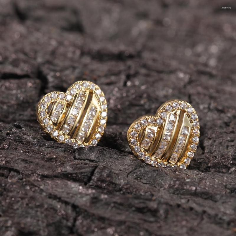 Stud Earrings Mirco Pave Heart Hollow Design Bling Iced Out Cubic Zircon Prong Setting Brass Fashion Hip Hop Jewelry BE034
Stud Earrings Mirco Pave Heart Hollow Design Bling Iced Out Cubic Zircon Prong Setting Brass Fashion Hip Hop Jewelry BE034