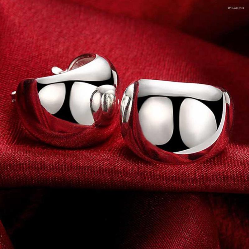 Hoop Earrings Fashion Selling 925 Sterling Silver Half Round For Women Jewelry Ear Buckle Top Quality Gift
Hoop Earrings Fashion Selling 925 Sterling Silver Half Round For Women Jewelry Ear Buckle Top Quality Gift