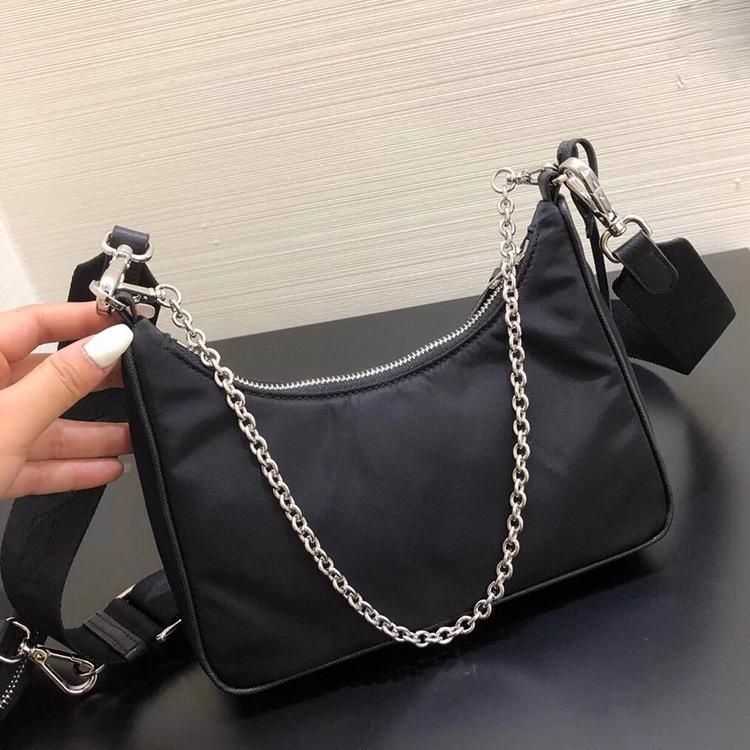 designer bags prads Hobo Underarm Bag Women's 3-in-1 Chain Nylon Fabric Handheld One Shoulder Crossbody, Three in one green belt chain
designer bags prads Hobo Underarm Bag Women's 3-in-1 Chain Nylon Fabric Handheld One Shoulder Crossbody, Three in one green belt chain