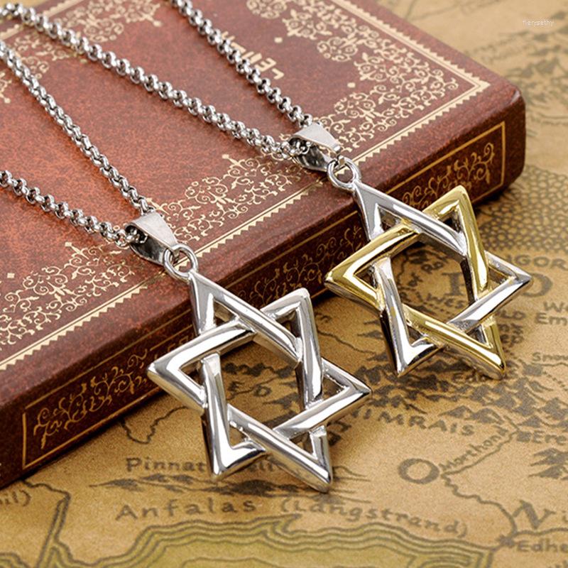 Pendant Necklaces Magic Hexagonal Star Array Necklace Street Creative Handsome Sweater Fashion Hip Hop Jewelry Chain
Pendant Necklaces Magic Hexagonal Star Array Necklace Street Creative Handsome Sweater Fashion Hip Hop Jewelry Chain