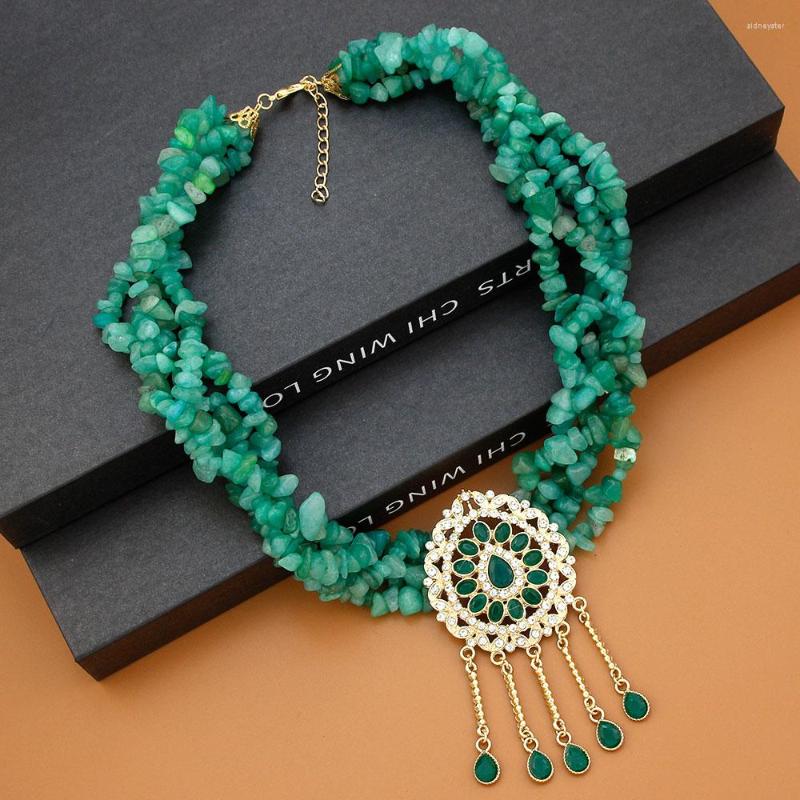 Choker Neovisson Natural Stone Beads Gold Color Necklace Gorgeous Bride Multilayer Chain Neckalce Arabic Ladies Favorite Gift
Choker Neovisson Natural Stone Beads Gold Color Necklace Gorgeous Bride Multilayer Chain Neckalce Arabic Ladies Favorite Gift