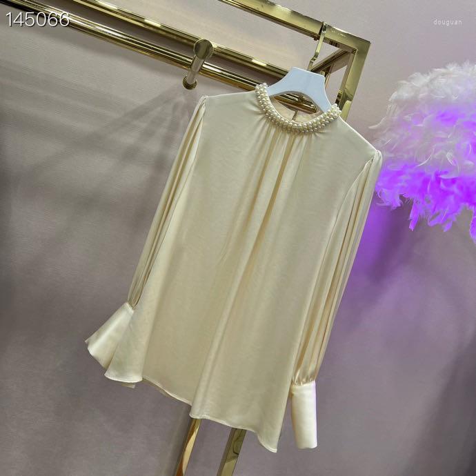 Women' Blouses Df064 Fashion Women' & Shirts 2023 Runway Luxury European Design Party Style Clothing, Beige
Women' Blouses Df064 Fashion Women' & Shirts 2023 Runway Luxury European Design Party Style Clothing, Beige