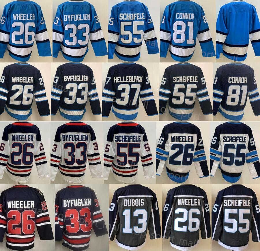 Hockey Jerseys Reverse Retro 55 Mark Scheifele 26 Blake Wheeler 37 Connor Hellebuyck 81 Kyle Pierre-Luc Dubois Dustin Byfuglien ice hockey j 
Hockey Jerseys Reverse Retro 55 Mark Scheifele 26 Blake Wheeler 37 Connor Hellebuyck 81 Kyle Pierre-Luc Dubois Dustin Byfuglien ice hockey j