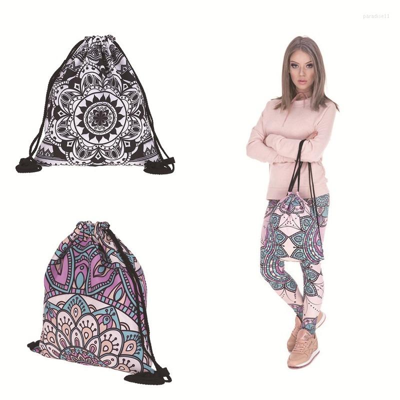 Shopping Bags Mandala Flower Pattern Women's Shoulders Backpack Travel Soft Back Fashion Drawstring Pocket Storage Bag Makeup, Drawstring bags-03
Shopping Bags Mandala Flower Pattern Women's Shoulders Backpack Travel Soft Back Fashion Drawstring Pocket Storage Bag Makeup, Drawstring bags-03