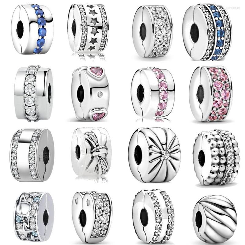 Loose Gemstones 925 Sterling Silver Beads Charm Shining Clips Bead Charms Fit Original Bracelets Women DIY Jewelry
Loose Gemstones 925 Sterling Silver Beads Charm Shining Clips Bead Charms Fit Original Bracelets Women DIY Jewelry