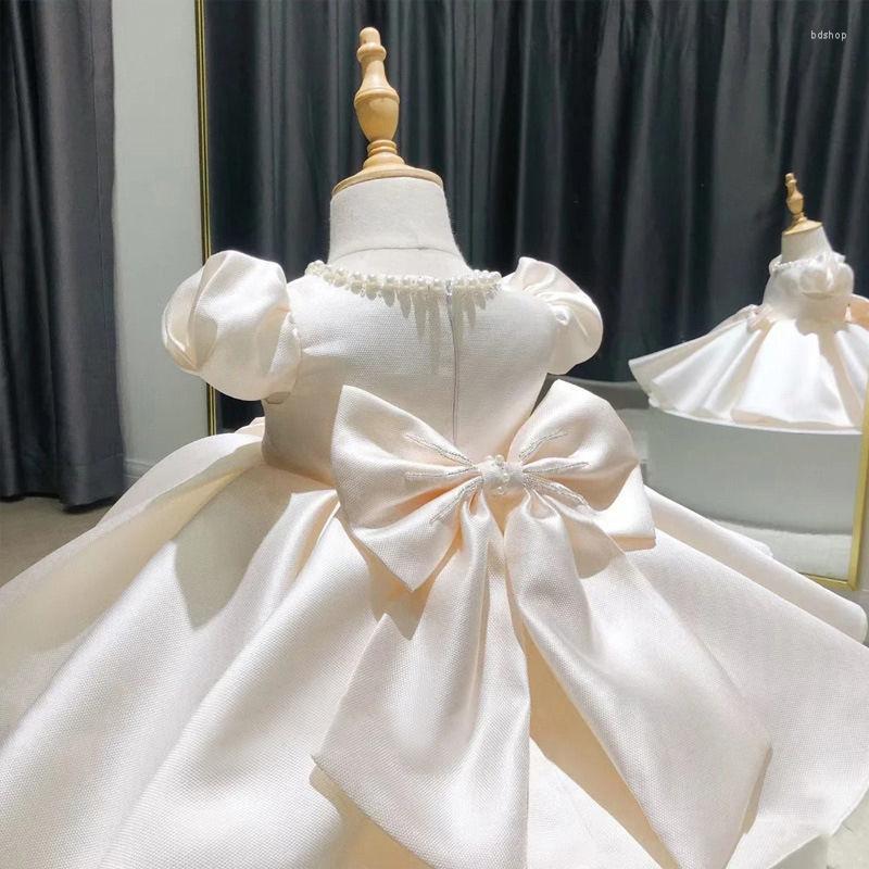Girl Dresses Carnival Costume Baby Girls Princess For Sweet Bow Infant 1st Years Birthday Party Gown Kids Formal Wedding, Champagne
Girl Dresses Carnival Costume Baby Girls Princess For Sweet Bow Infant 1st Years Birthday Party Gown Kids Formal Wedding, Champagne