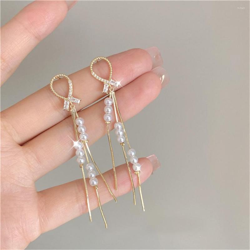 Hoop Earrings Trendy Long Hollow Pearl Tassel Zircon S925 Silver Needle Femininity Retro All-Match Jewelry
Hoop Earrings Trendy Long Hollow Pearl Tassel Zircon S925 Silver Needle Femininity Retro All-Match Jewelry