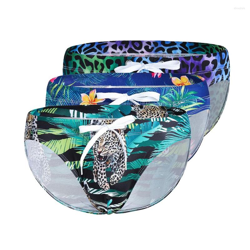 Underpants 3Pack Summer Men' Swimming Trunks Bathing Suit Bikini Pool Shorts Briefs Swimsuit Sexy Low Waist Printed Underwear
Underpants 3Pack Summer Men' Swimming Trunks Bathing Suit Bikini Pool Shorts Briefs Swimsuit Sexy Low Waist Printed Underwear
