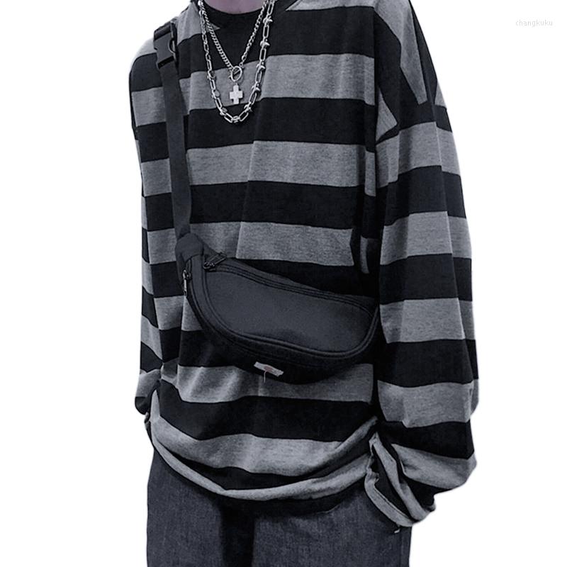 Women's T Shirts J78E Unisex Harajuku Long Sleeve T-Shirt Contrast Color Striped Oversized Loose Tops, Picture shown
Women's T Shirts J78E Unisex Harajuku Long Sleeve T-Shirt Contrast Color Striped Oversized Loose Tops, Picture shown