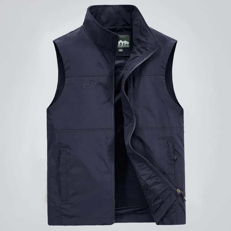 Men's Vests Sleeveless Vest Men Coat Spring Summer Waistcoat Multi-Pockets Gilet Homme Jacket Techwear Outdoor Fishing Casual Travel Clothes, Black
Men's Vests Sleeveless Vest Men Coat Spring Summer Waistcoat Multi-Pockets Gilet Homme Jacket Techwear Outdoor Fishing Casual Travel Clothes, Black