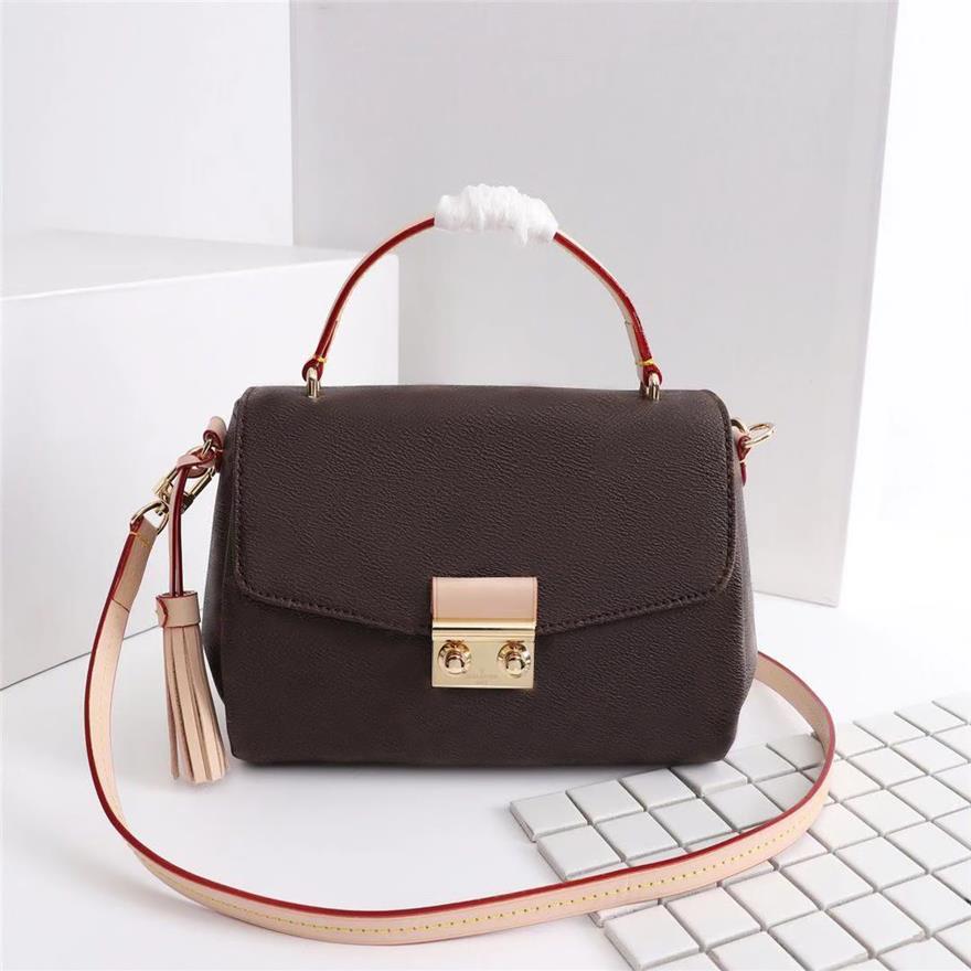 Fashion Quality New Retro High Style Purses Crossbody Genuine Croisette Leather Women Shoulder Womens Handbags Bag Classic Bags Tx254c, L1 m41581
Fashion Quality New Retro High Style Purses Crossbody Genuine Croisette Leather Women Shoulder Womens Handbags Bag Classic Bags Tx254c, L1 m41581