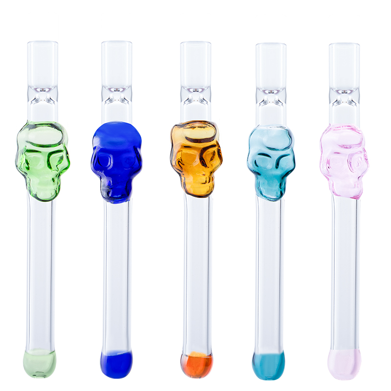 CSYC Y069 Skull Style Smoking Pipes About 13cm Length Colorful Oil Rig Glass Pipe
CSYC Y069 Skull Style Smoking Pipes About 13cm Length Colorful Oil Rig Glass Pipe