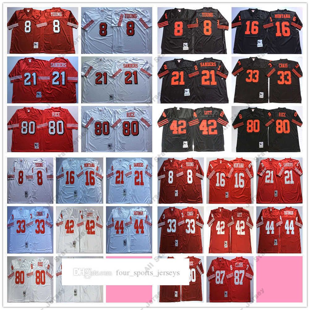 Football Jerseys NCAA 75th Vintage 80 Jerry Rice Stitched 8 Steve Young 33 Roger Craig 42 Ronnie Lott 44 Tom Rathman Jersey Mitchell Ness, Same as picture
Football Jerseys NCAA 75th Vintage 80 Jerry Rice Stitched 8 Steve Young 33 Roger Craig 42 Ronnie Lott 44 Tom Rathman Jersey Mitchell Ness, Same as picture